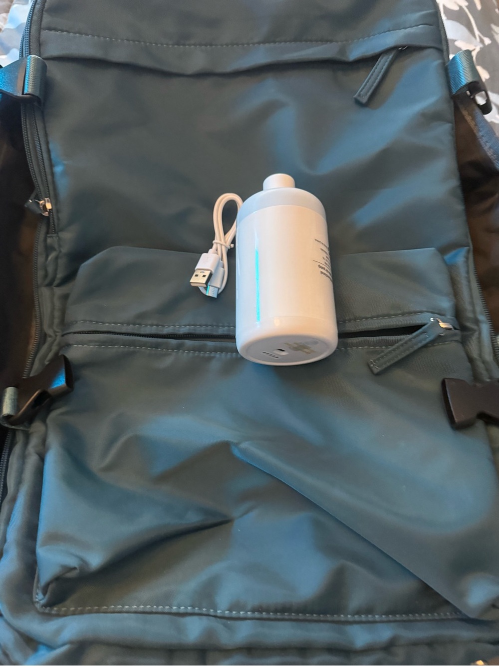 Vacumm seal travel backpack